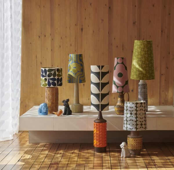 Orla Kiely Collection | Sheer Giant Stem Fabric