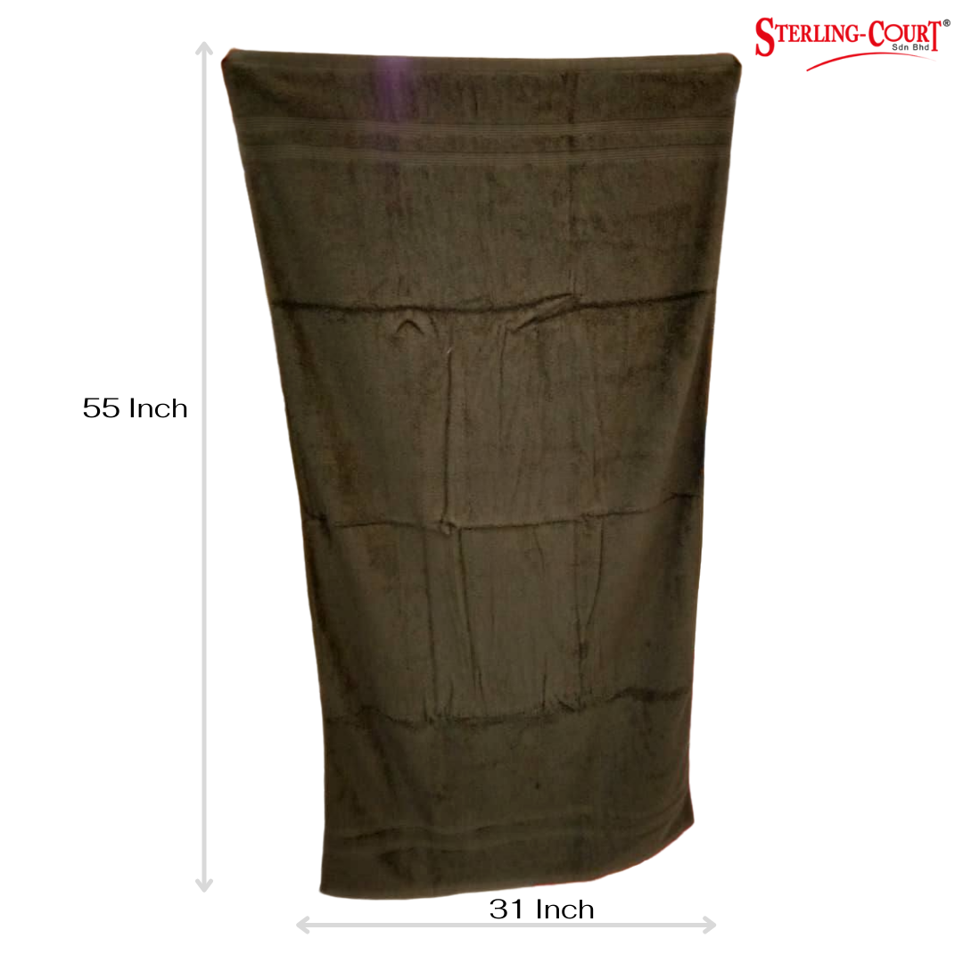 Luxe Hotel Towel- Black