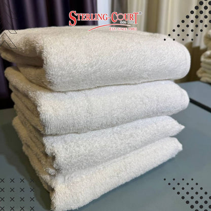 Premium Classic White Bath Towel (70 x 140 cm)