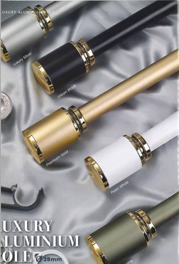 Luxury Aluminum Pole - Curtain Accessories