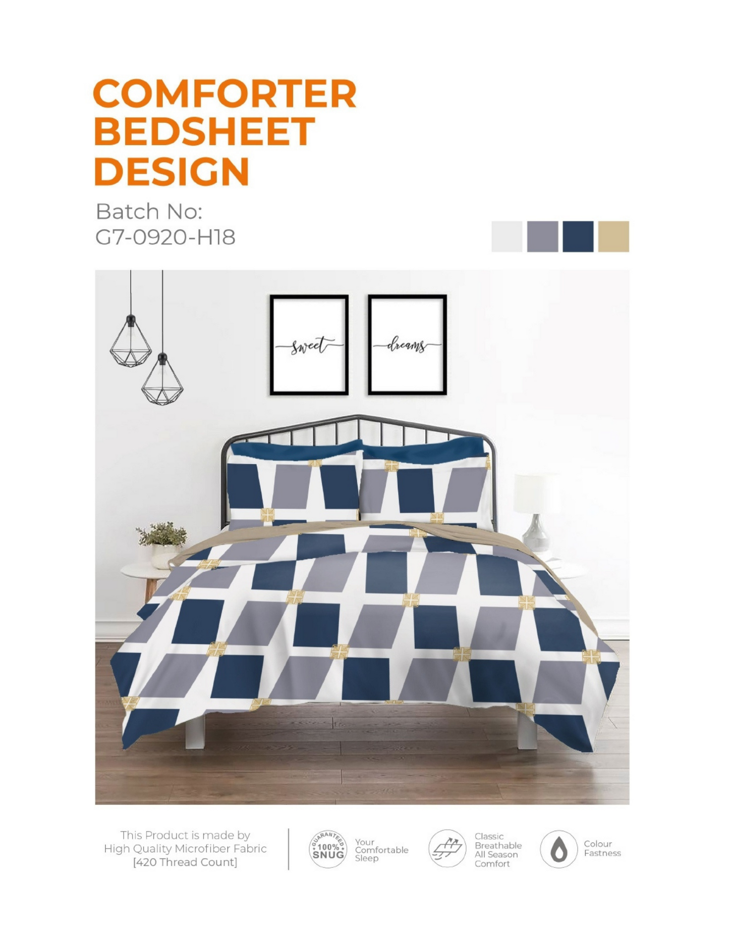 Comforter Set- H18
