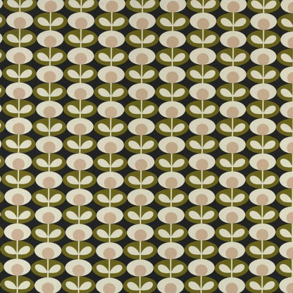 Orla Kiely Collection | Oval Flower Fabric