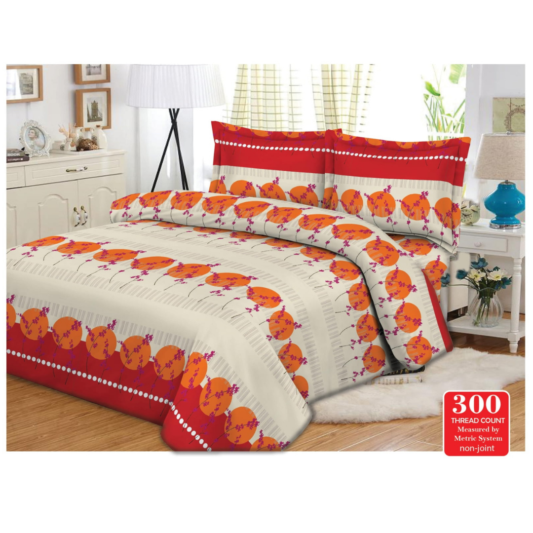Okiniiri Bed Linen Cotton Circle [FREE Comforter]