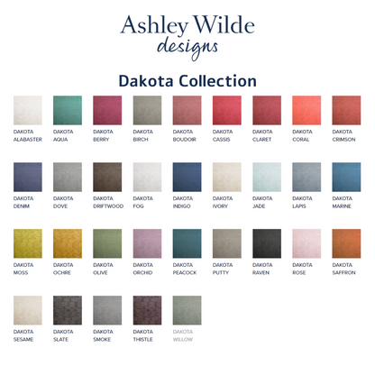 Dakota Collection | Dakota Fabric (Mustard & Chocolate Palette)